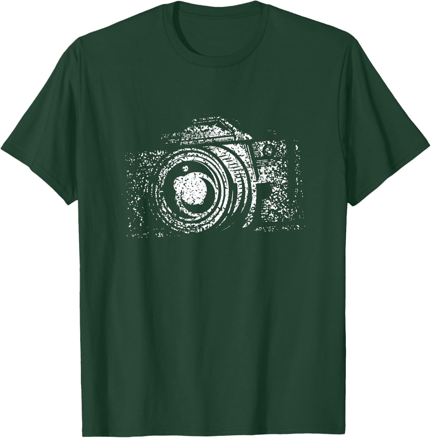 Camera Photography Photographer Photojournalist Lens Focus T-Shirt - T-Shirt | Forest
