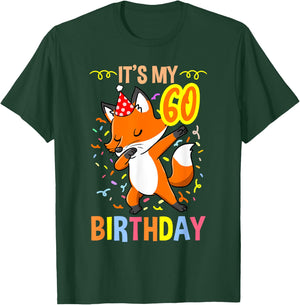 Its My 60th Birthday Fox T-Shirt - T-Shirt | Forest
