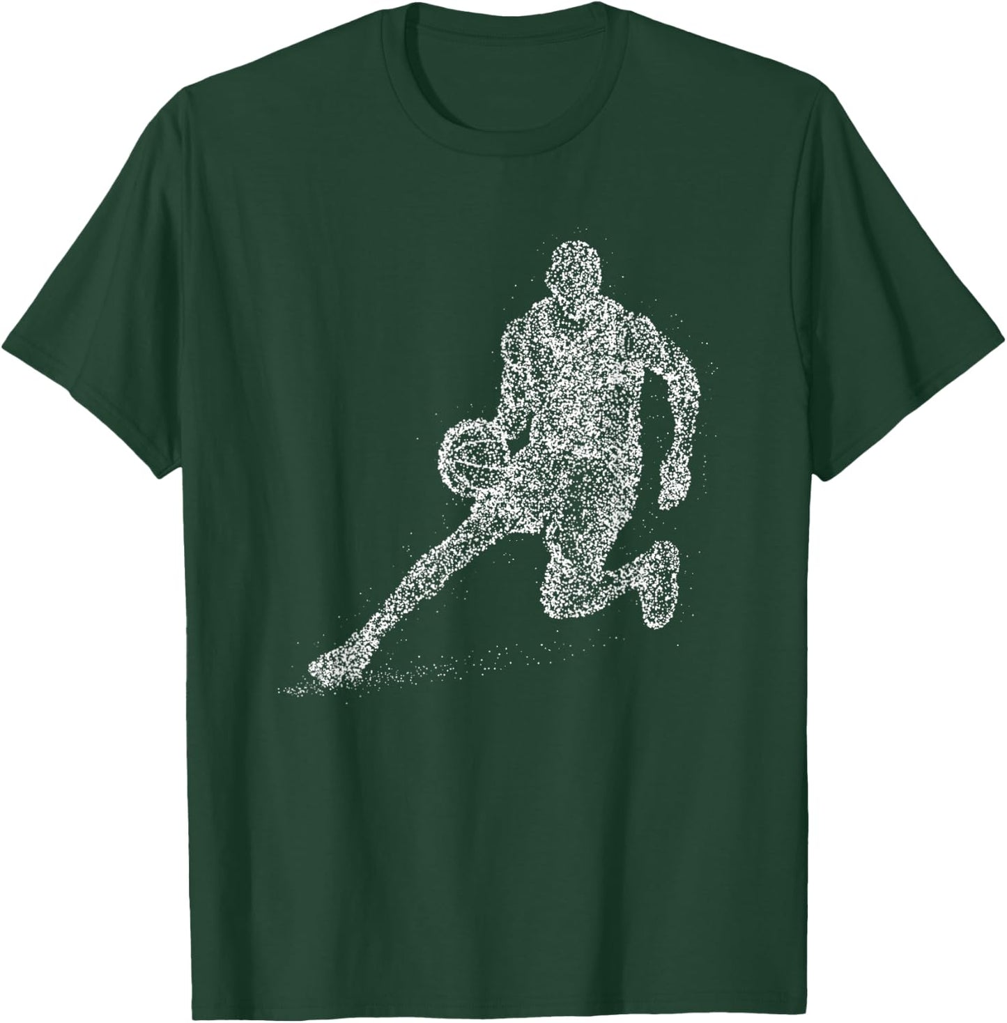Basketball Player Basketballer Graphic T-Shirt - T-Shirt | Forest
