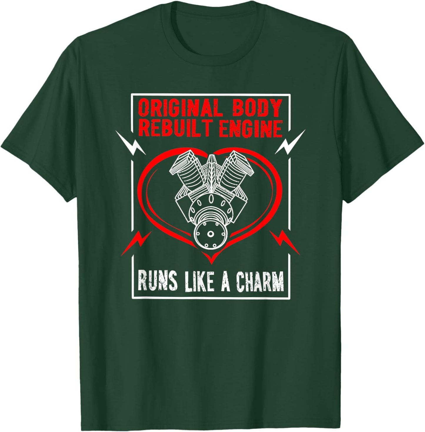Funny Open Heart Surgery Gift Recovery Patient Kids T-Shirt - T-Shirt | Forest