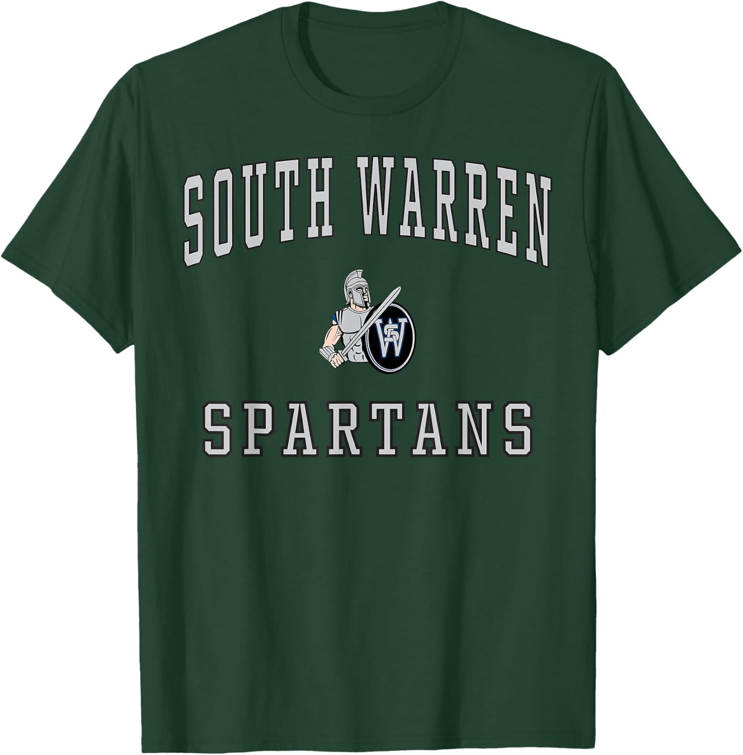 South Warren High School Spartans C1 T-Shirt - T-Shirt | Forest