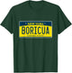 Boricua Nuyorican Puerto Rican NY New York US License Plate T-Shirt - T-Shirt | Forest