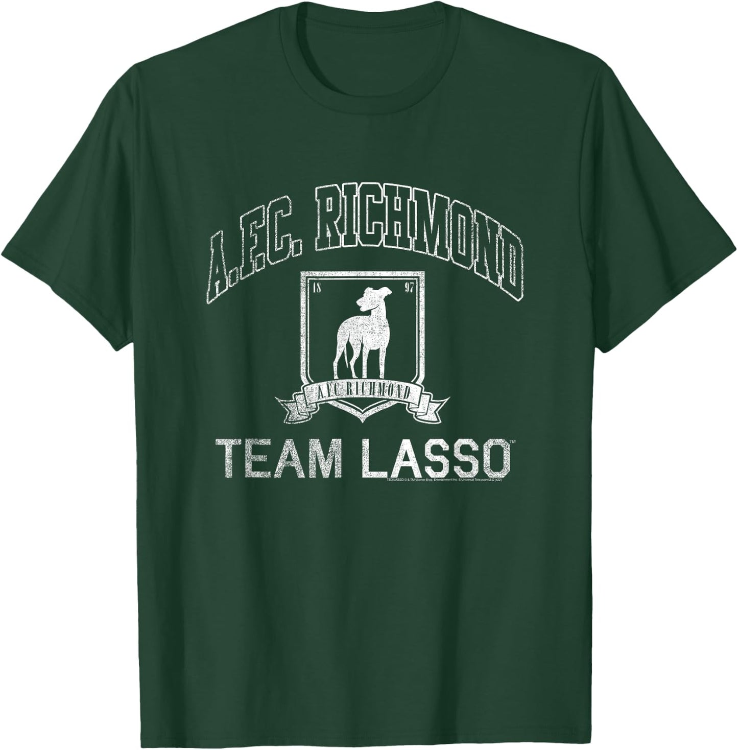 Ted Lasso AFC Richmond Team Lasso Small T-Shirt - T-Shirt | Forest