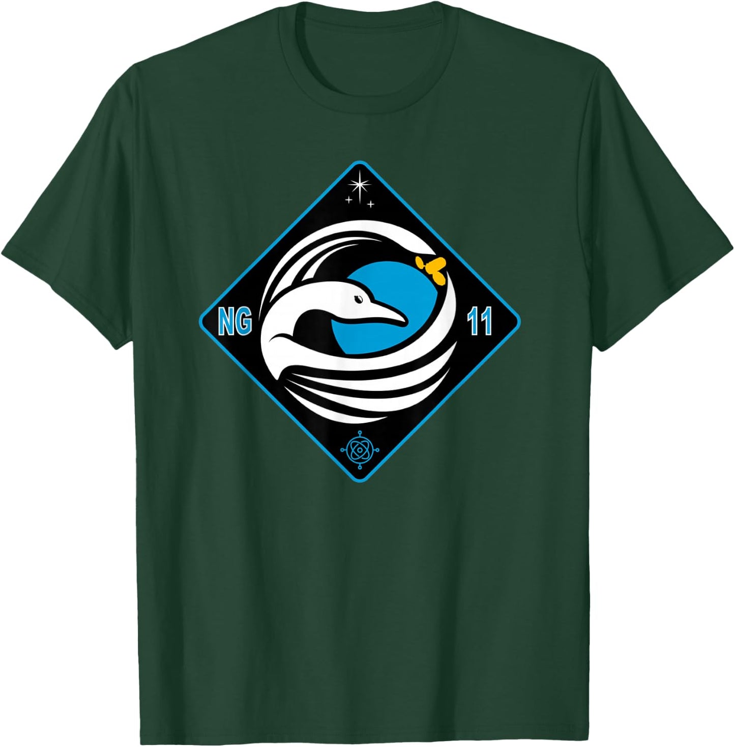 NASA insignia Northrop Grumman NG-11 Cygnus Resupply Flight T-Shirt - T-Shirt | Forest