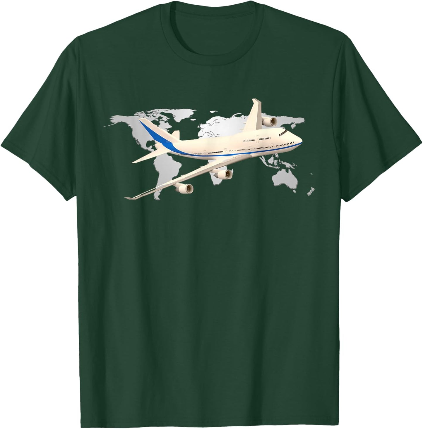 747 T-Shirt - T-Shirt | Forest