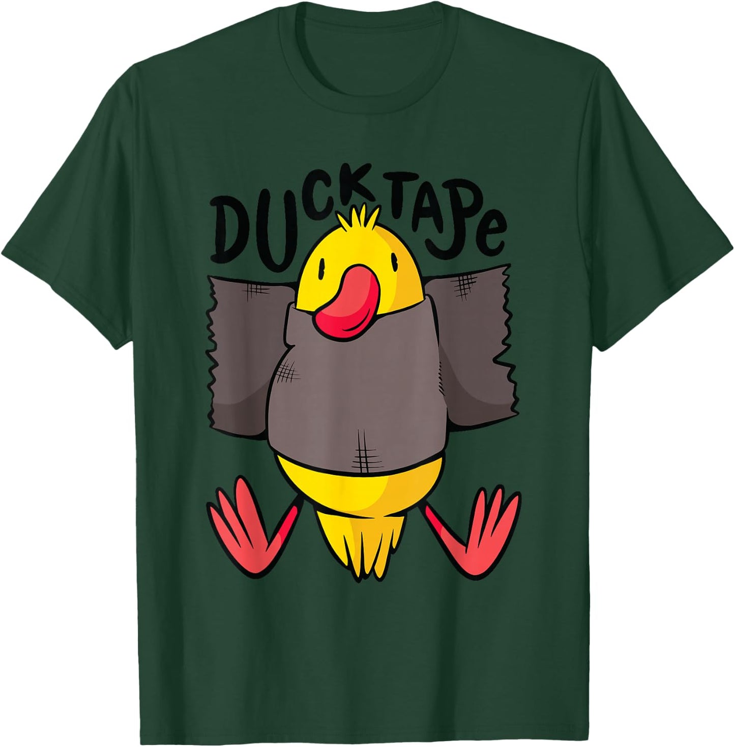 Duck Ribbon Funny T-Shirt - T-Shirt | Forest