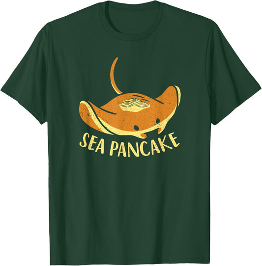 Manta Rays Sea Pancake Stingray T-Shirt - T-Shirt | Forest