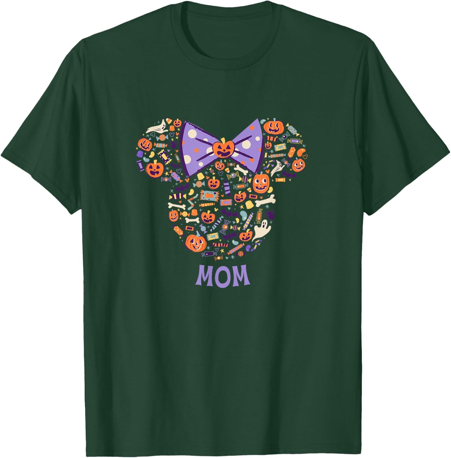 Disney Minnie Mouse Icon Halloween Mom Small T-Shirt - T-Shirt | Forest