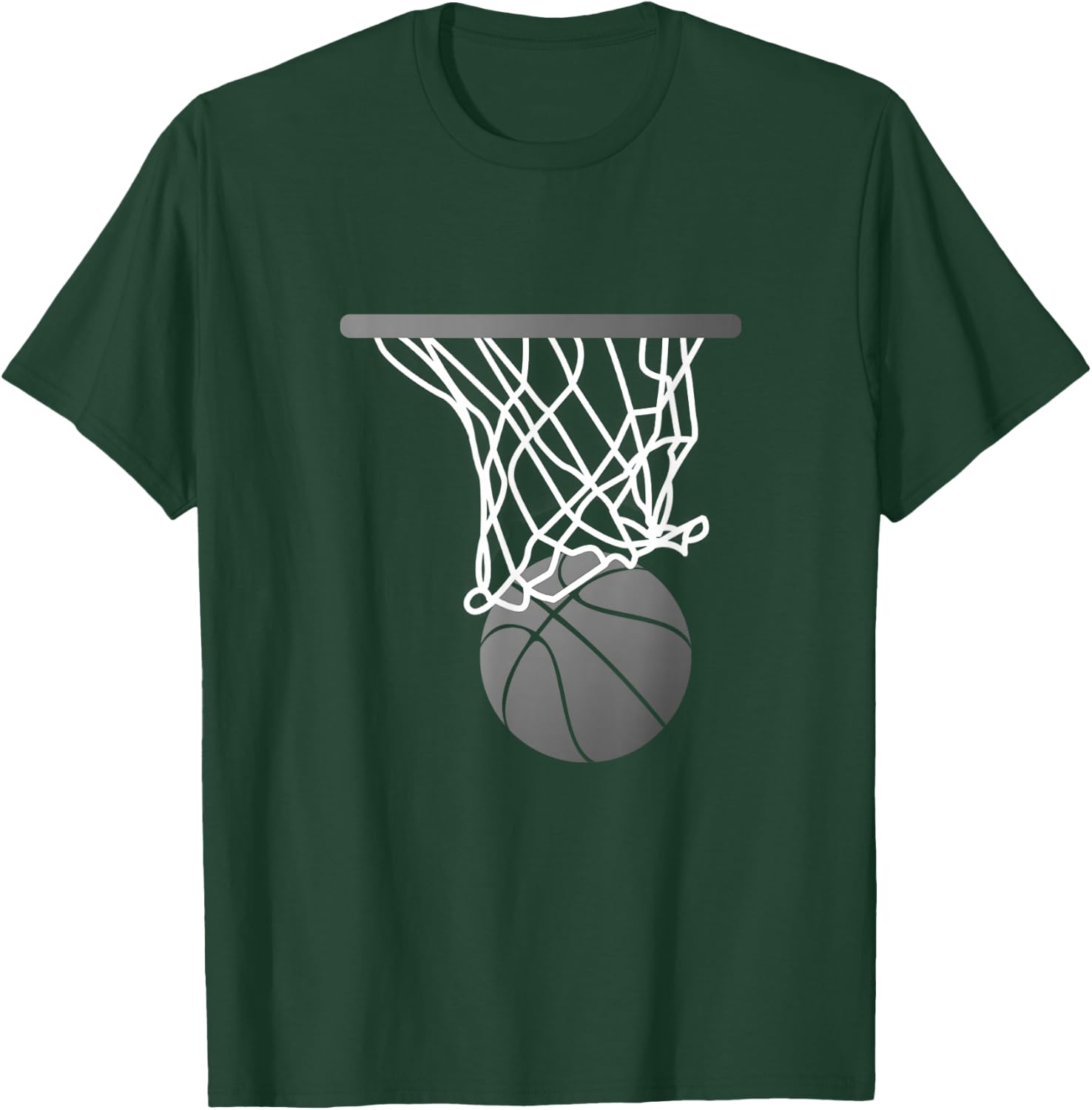 Basketball Apparel Basketball Black T-Shirt - T-Shirt | Forest