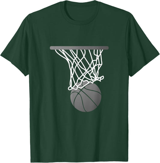 Basketball Apparel Basketball Black T-Shirt - T-Shirt | Forest