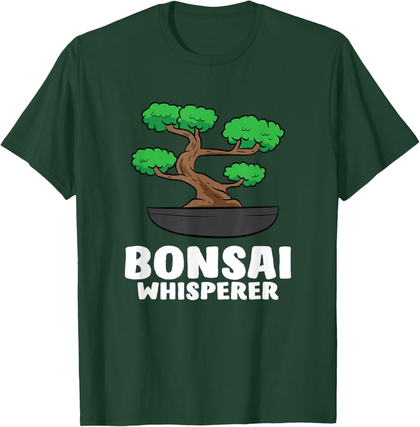 Japanese Bonsai Tree Bonsai Whisperer T-Shirt - T-Shirt | Forest