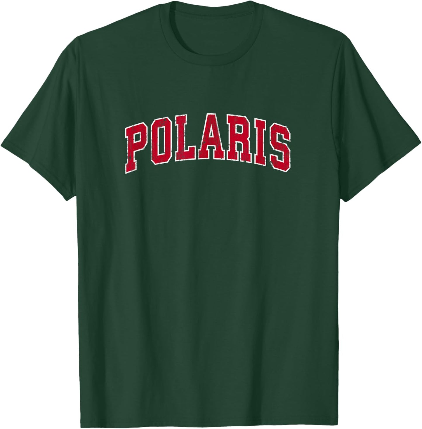 Polaris Montana MT Vintage Sports Design Red Design T-Shirt - T-Shirt | Forest
