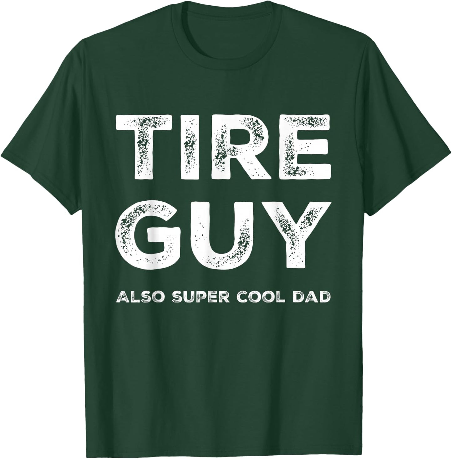 Tire Guy Funny Car Mechanic Costume T-Shirt - T-Shirt | Forest