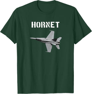 F-18 Super Hornet Pilot Fighter Jet Plane T-Shirt - T-Shirt | Forest