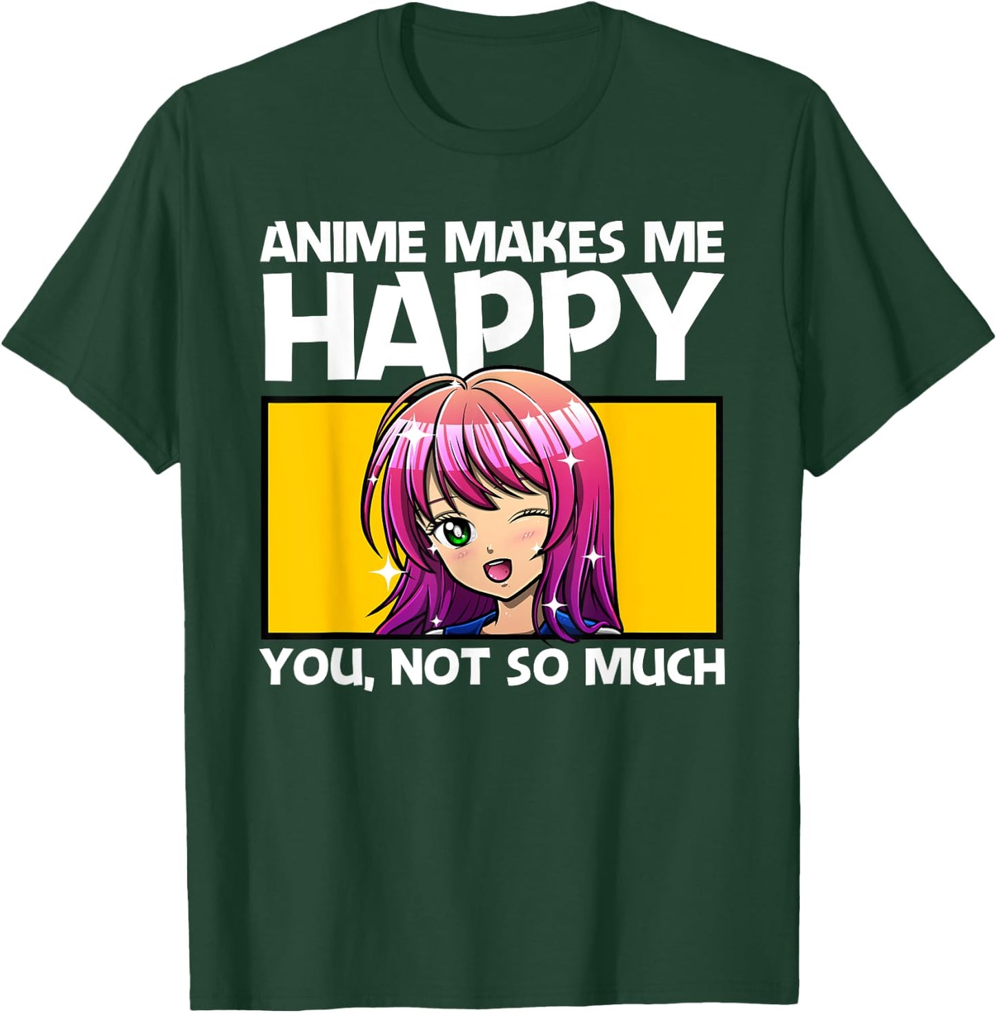 Anime Art Teen Girls Men Anime Merch Anime Lovers T-Shirt - T-Shirt | Forest