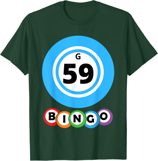 Lucky Bingo G59 Group Bingo Costume T-Shirt - T-Shirt | Forest