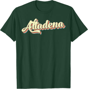 Altadena Retro Art Baseball Font Vintage T-Shirt - T-Shirt | Forest