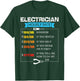 Hourly Rate Gift Electrician | Funny Electrician T-Shirt - T-Shirt | Forest