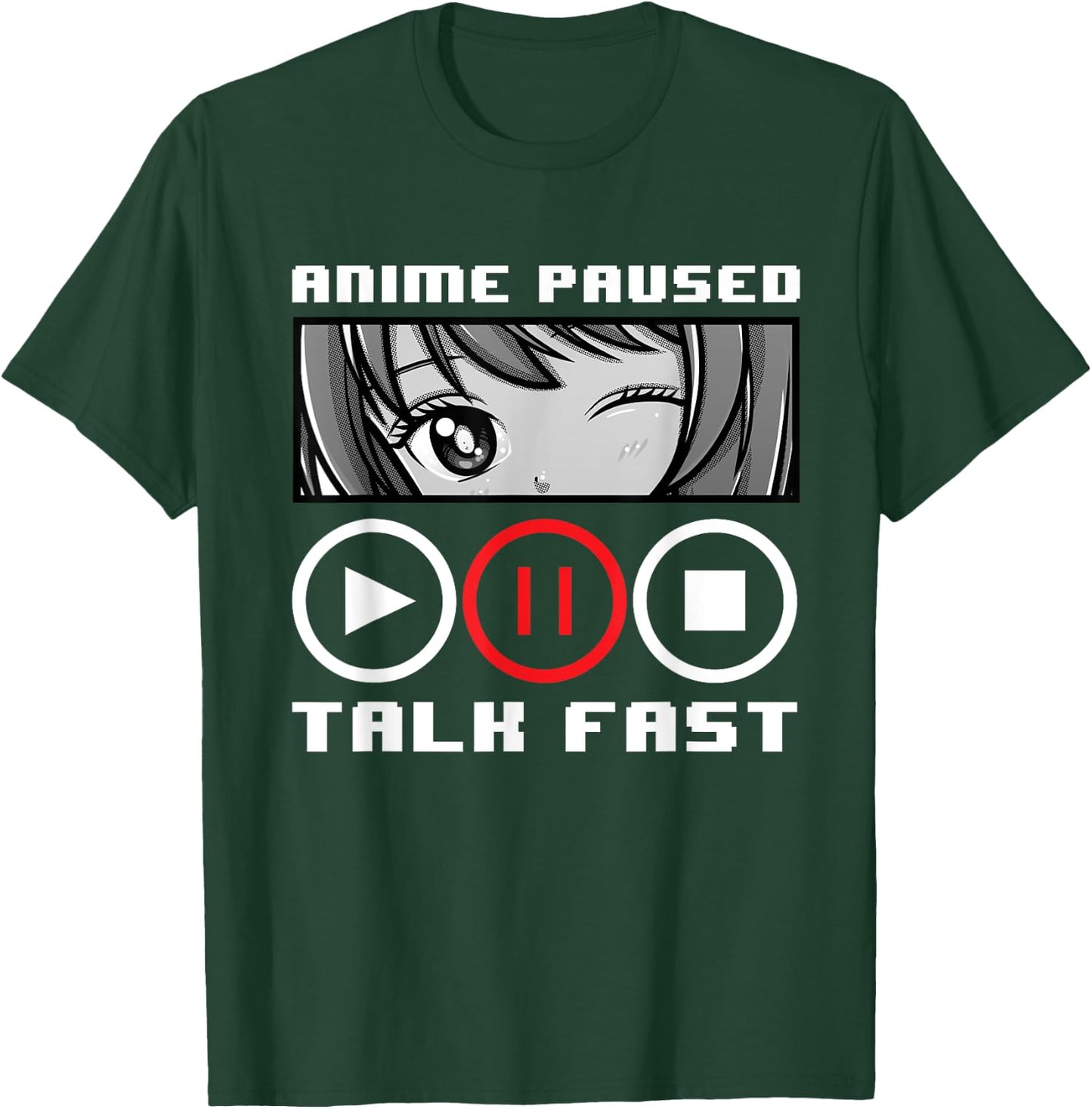 Anime Art Women Teen Girls Anime Merch Anime Lovers T-Shirt - T-Shirt | Forest