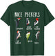 Woodpecker Nice Peckers Funny bird watching Birding T-Shirt - T-Shirt | Forest