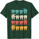Retro Dental Assistant T-Shirt - T-Shirt | Forest