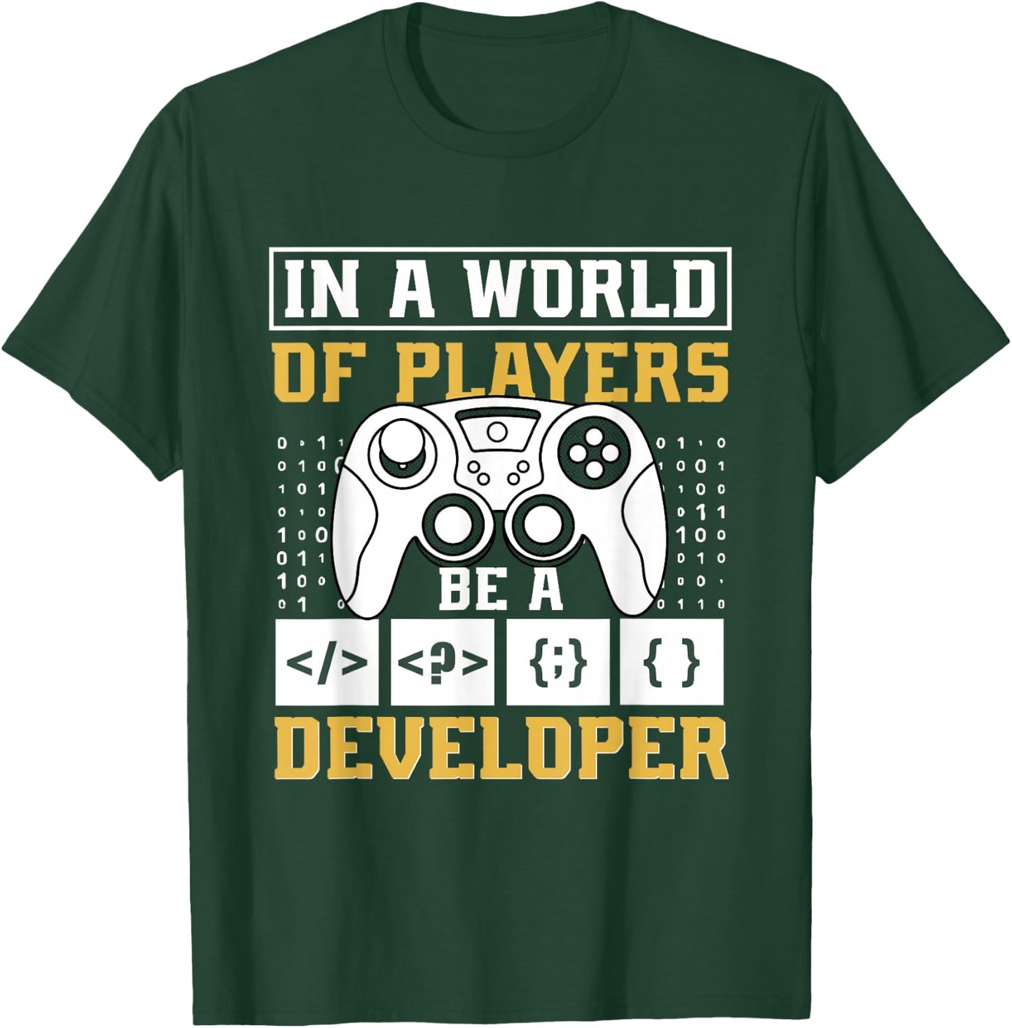 Game Developer Coding Indie Game Developer Programmer T-Shirt - T-Shirt | Forest