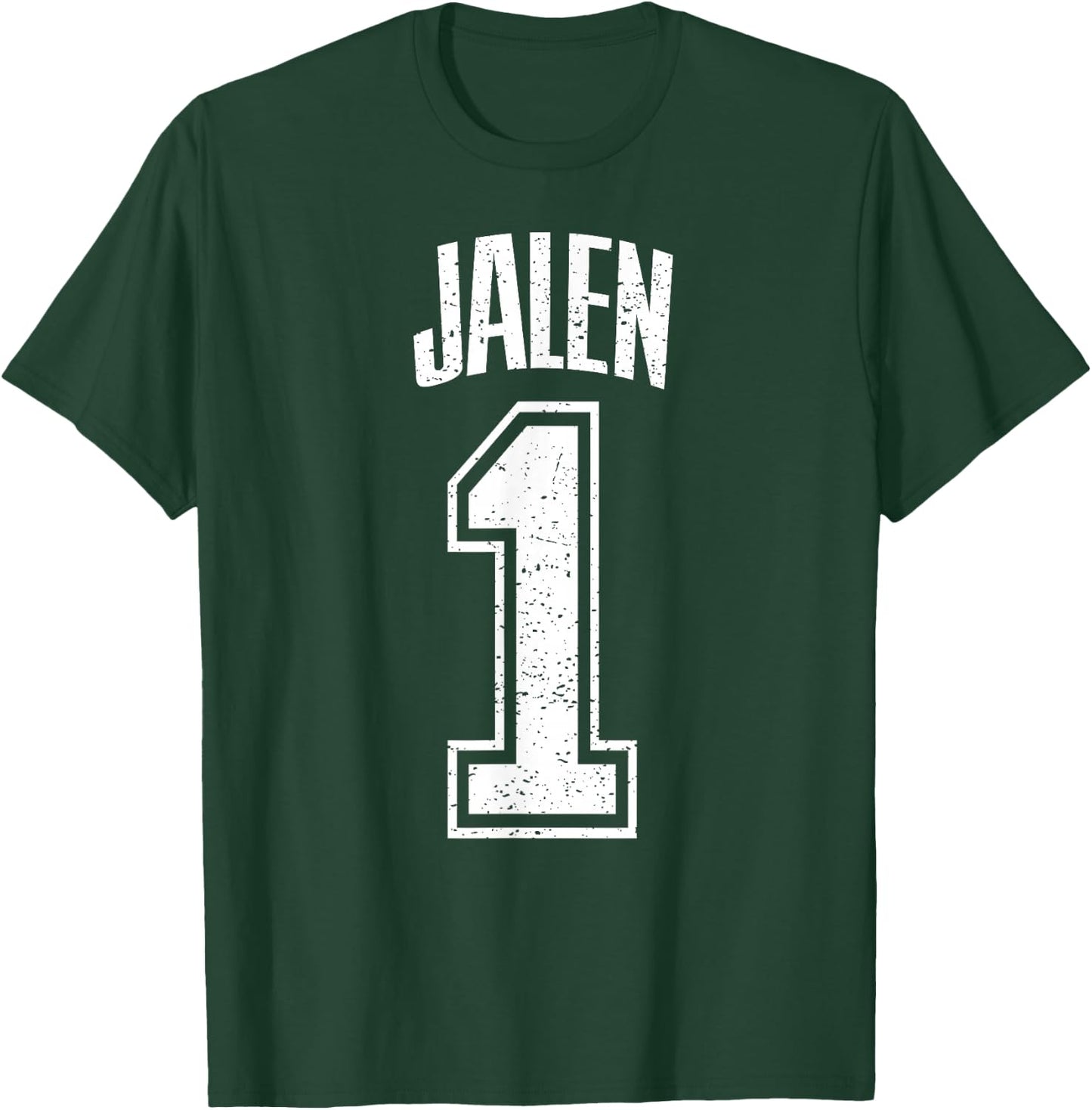 Jalen Supporter Number 1 Greatest Fan T-Shirt - T-Shirt | Forest
