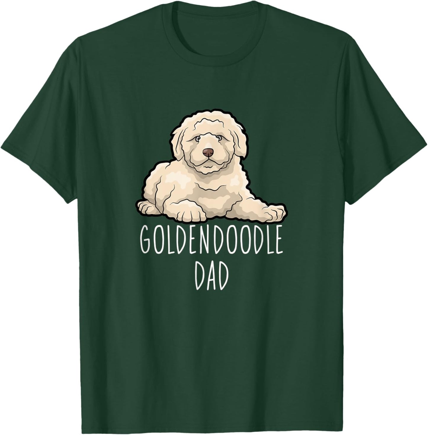 Goldendoodle Dad Doodle Dad T-Shirt - T-Shirt | Forest