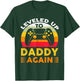 I Leveled Up to Daddy Again I'm Going to Be A Daddy Again T-Shirt - T-Shirt | Forest