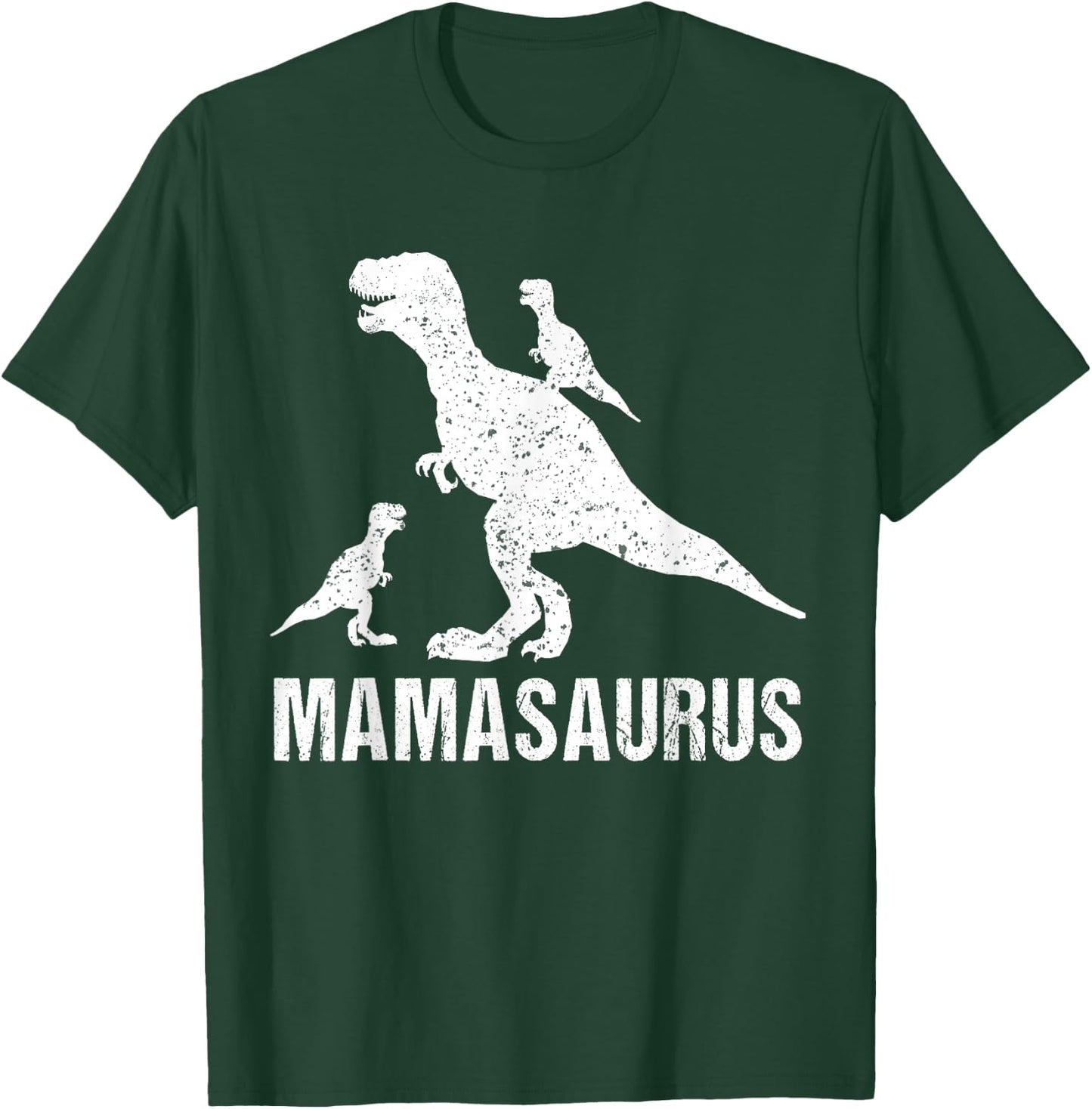 Funny Mamasaurus Mothers Day Shirts Dinosaur Mom Of 2 Boys T-Shirt - T-Shirt | Forest