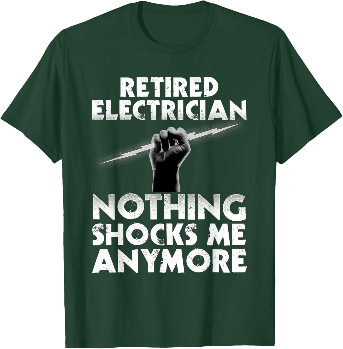 Electrician Retirement Art Women Retired Electrician T-Shirt - T-Shirt | Forest