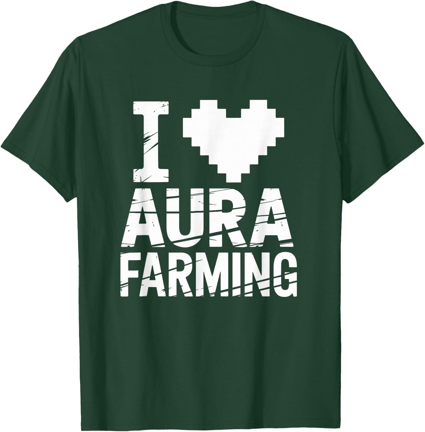 I Love Aura Farming Meme Aura Farmer Funny Memes Gen-Z Memes T-Shirt - T-Shirt | Forest