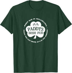 It's Always Sunny in Philadelphia Paddy's Shamrock Logo TV T-Shirt - T-Shirt | Forest