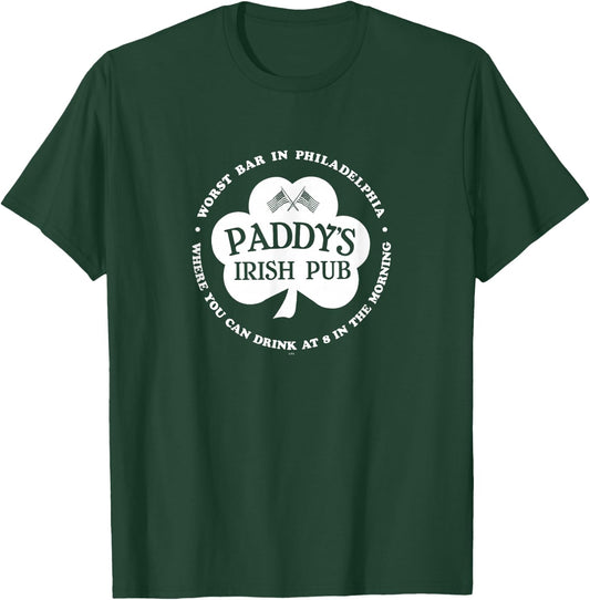 It's Always Sunny in Philadelphia Paddy's Shamrock Logo TV T-Shirt - T-Shirt | Forest