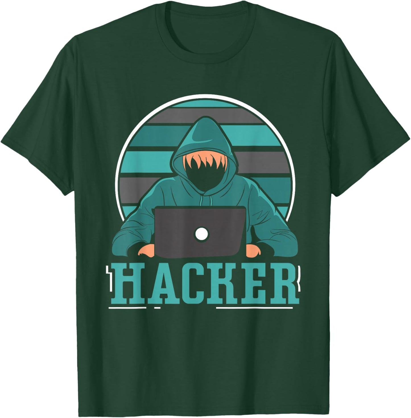 Hacker Hacking It Computer Hack T-Shirt - T-Shirt | Forest