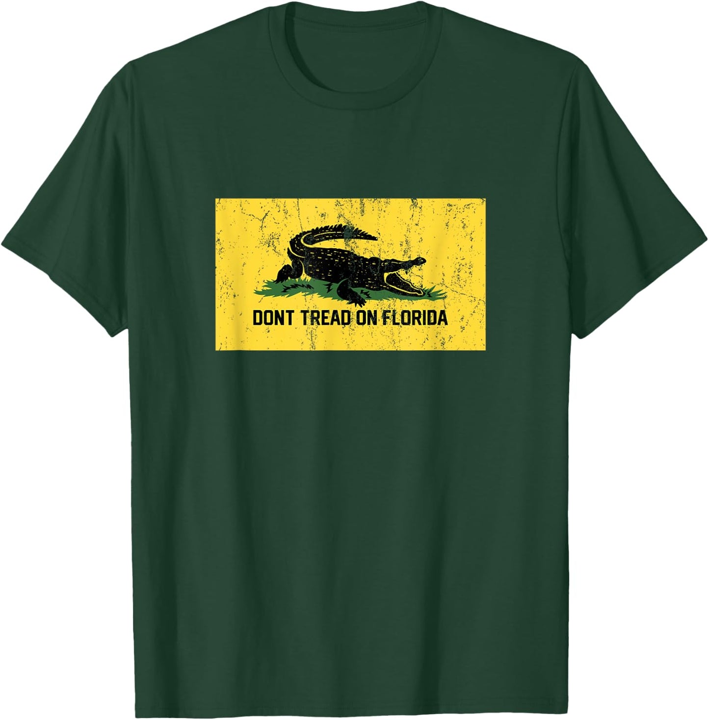 Don't Tread On Florida - Gadsden Flag - Ron DeSantis Gator T-Shirt - T-Shirt | Forest