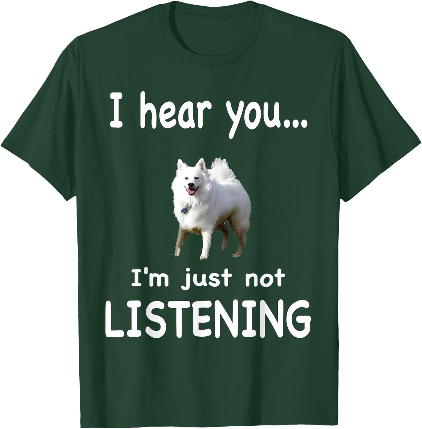 American Eskimo Dog T-Shirt - T-Shirt | Forest
