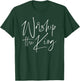 Worship the King Christian Praise Band Team Leader Choir T-Shirt - T-Shirt | Forest