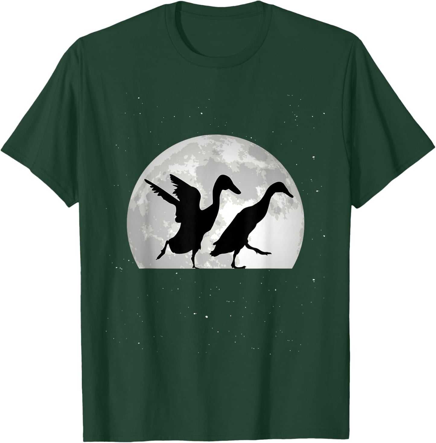 Running Duck Moon Runner Duck T-Shirt - T-Shirt | Forest