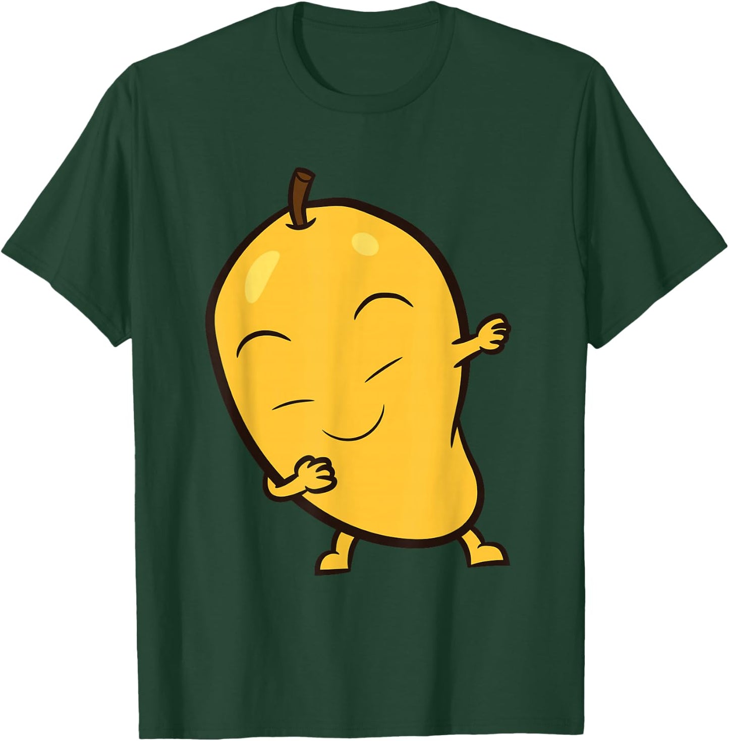Cute Mango Fruit Love Mangos Dabbing Mango T-Shirt - T-Shirt | Forest