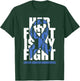 Colon Cancer Awareness Month Dark Blue Ribbon Her Fight Gift T-Shirt - T-Shirt | Forest