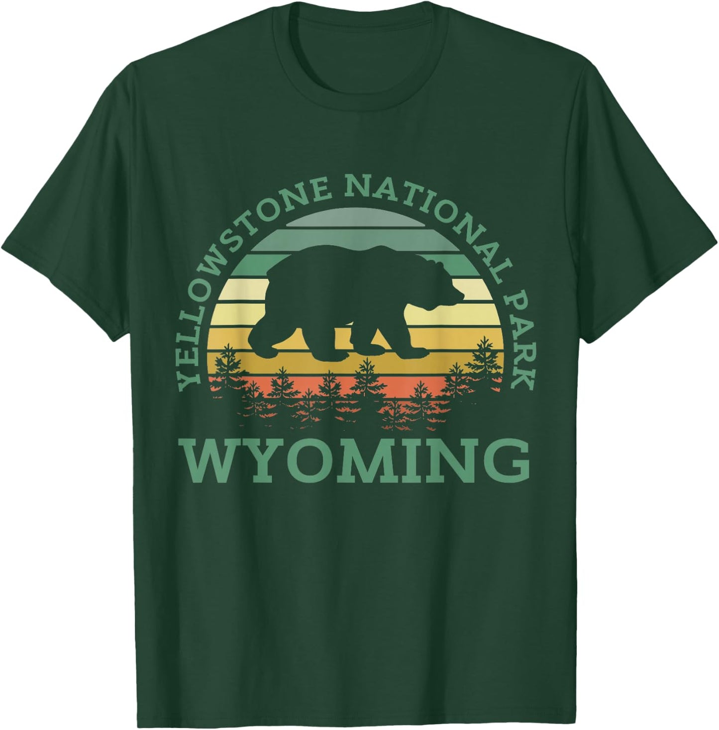 Yellowstone National Park T-Shirt - T-Shirt | Forest