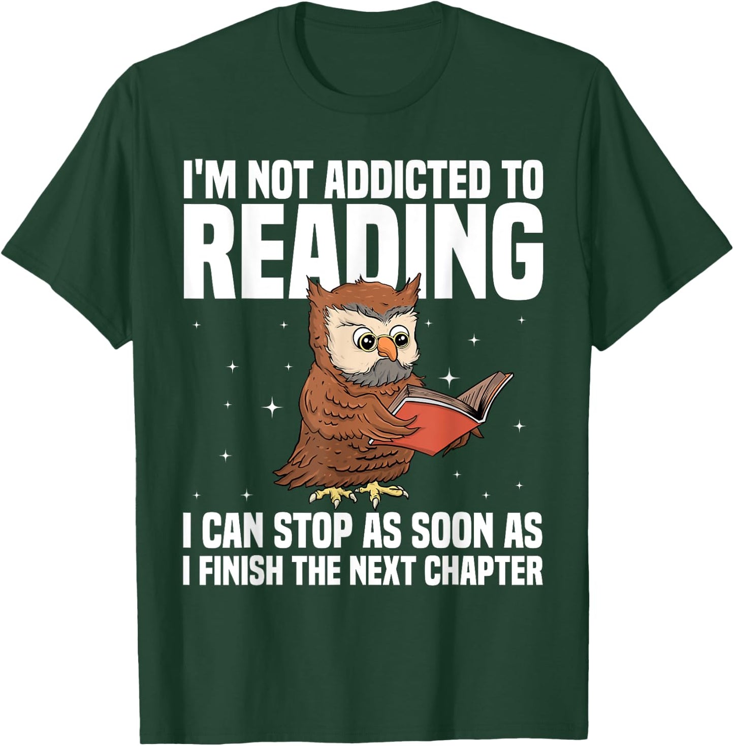 Funny Book Reader Art Women Bookish Book Nerd Lover T-Shirt - T-Shirt | Forest