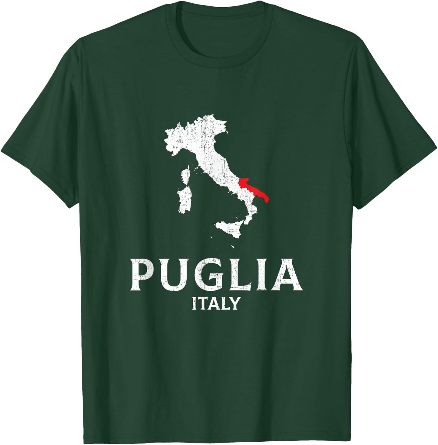 Puglia, Italian Italy T-Shirt - T-Shirt | Forest