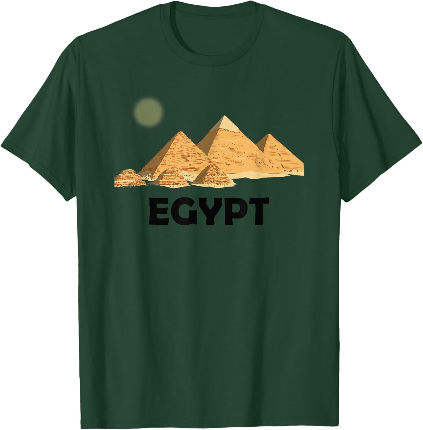 Egyptian pyramids Ancient Egypt Cool Shirt T-Shirt - T-Shirt | Forest