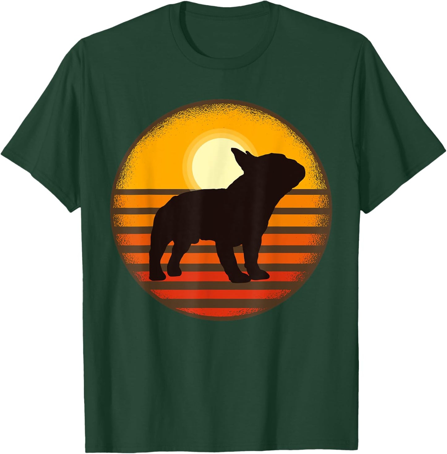 99 Gifts French Bulldog Frenchie Dog -Adults & Kids T-Shirt - T-Shirt | Forest
