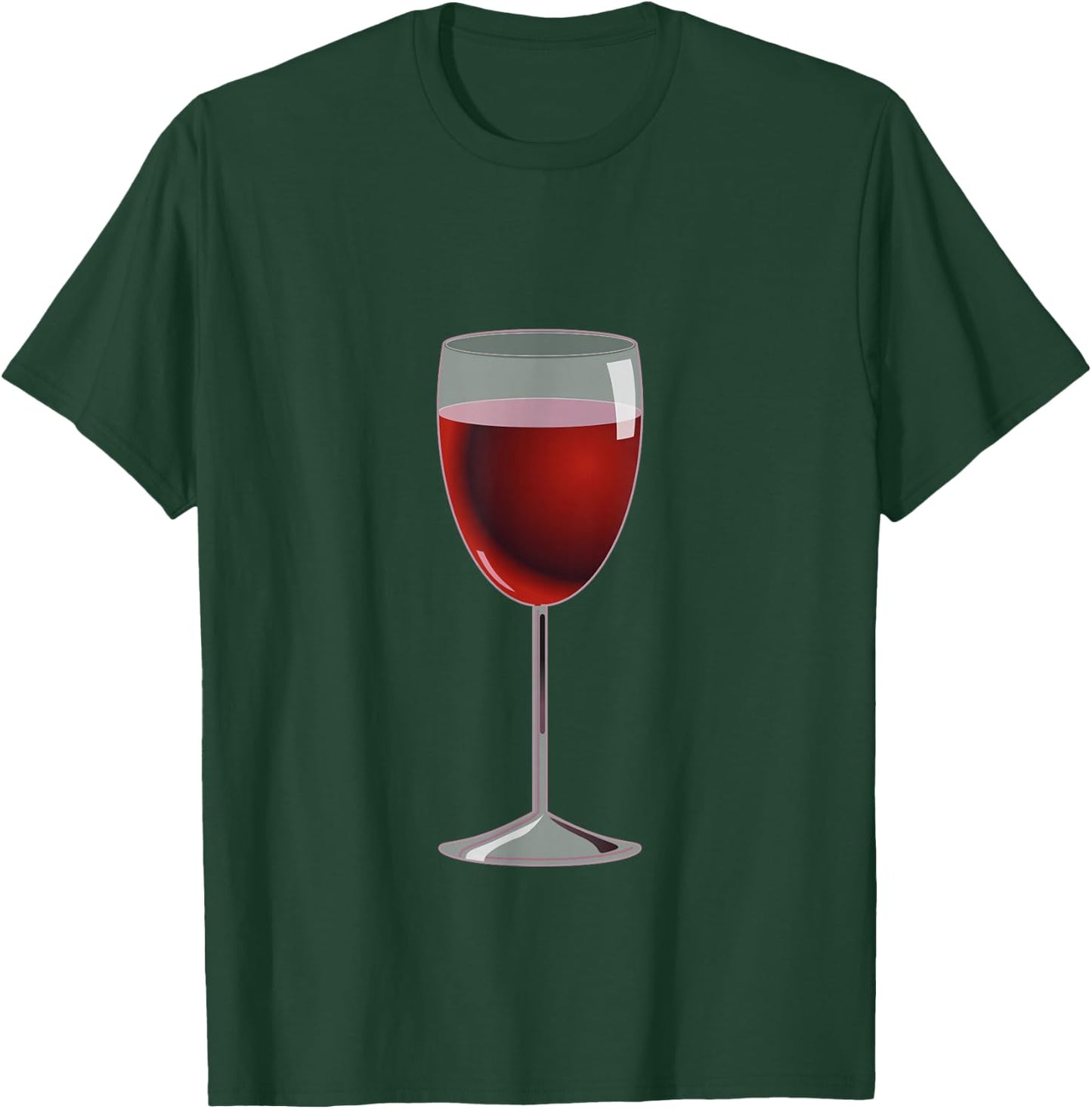 Wine Glass Costume Matching Cheese Wedge Pair T-Shirt - T-Shirt | Forest