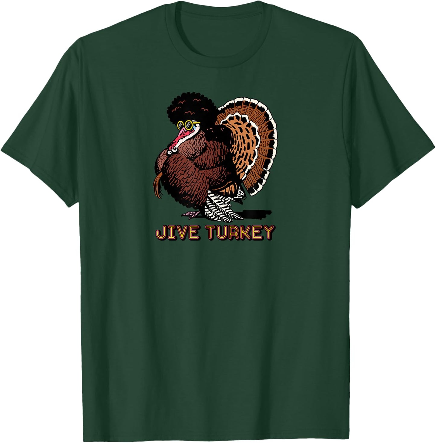 Jive Turkey T-Shirt - T-Shirt | Forest