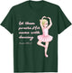Christian Ballerina Praise Jesus Christ Ballet God Psalm T-Shirt - T-Shirt | Forest