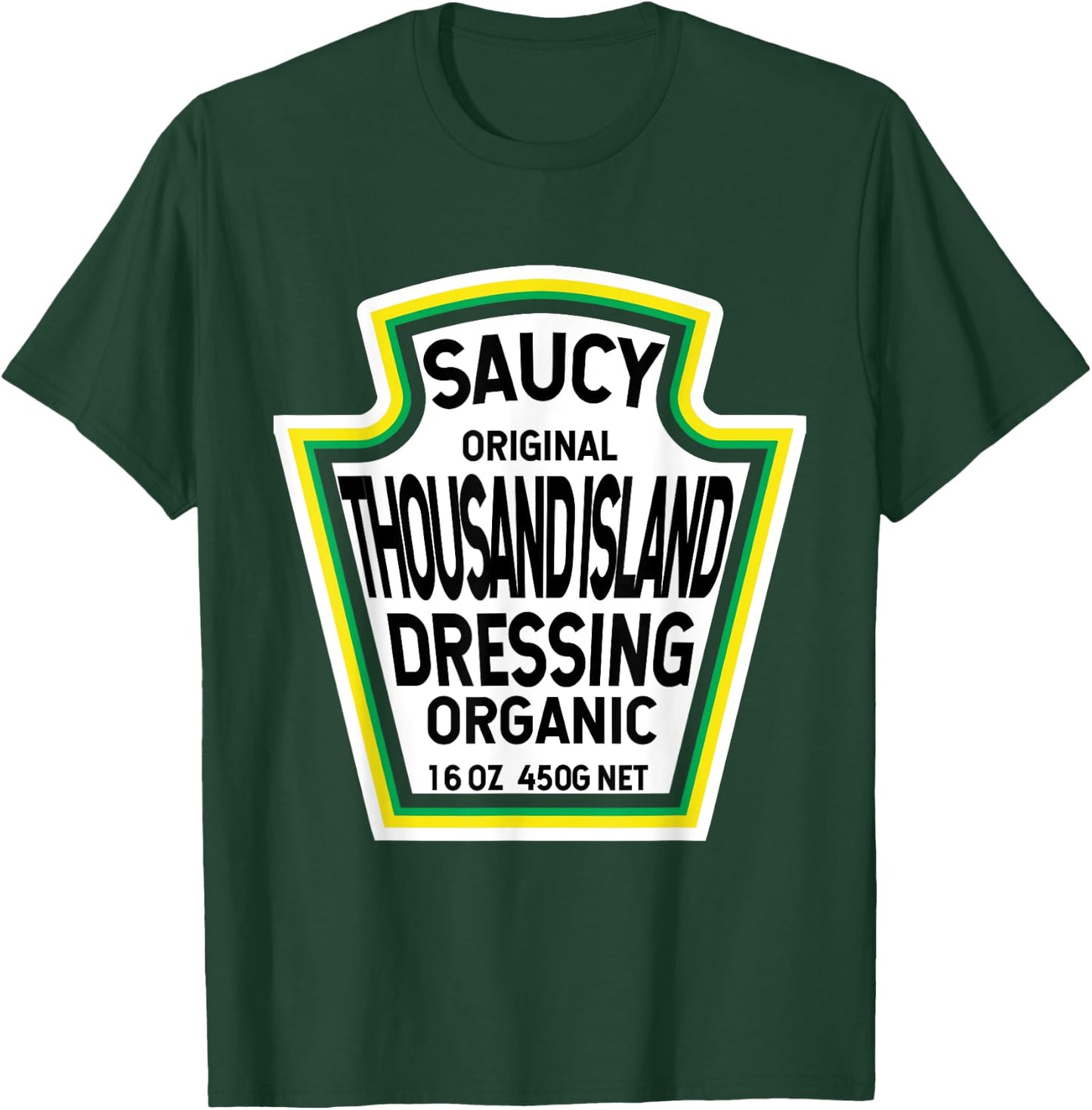 Thousand Island Dressing Salad Easy Halloween Costume Group T-Shirt - T-Shirt | Forest